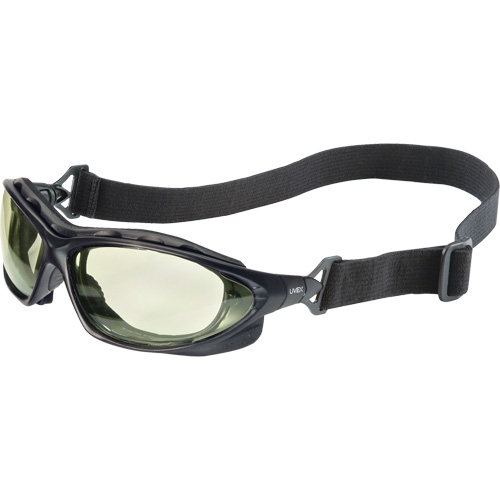 Uvex HydroShield&reg; Seismic&reg; Safety Goggles, SCT-Low IR Lens, Anti-Fog/Anti-Scratch, Closed Vent Maritime Industrial Rubber