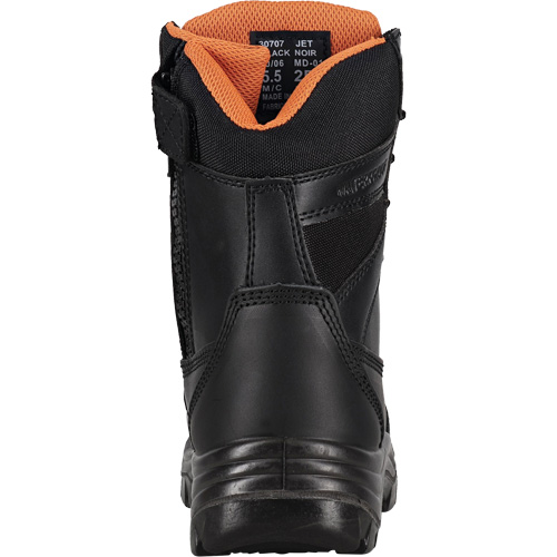 Safety Boots, Leather, Steel Toe, Size 6, Impermeable Maritime Industrial Rubber