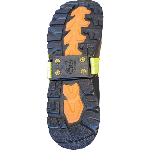 Midcleat&reg; Traction Device with FR Strap, Brass, Stud Traction, One Size Maritime Industrial Rubber