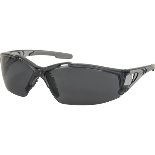 Z3400 Series Safety Glasses, Grey/Smoke Lens, Anti-Scratch/Polarized, ANSI Z87+/Meets/Exceeds CSA Z94.3 Maritime Industrial Rubber