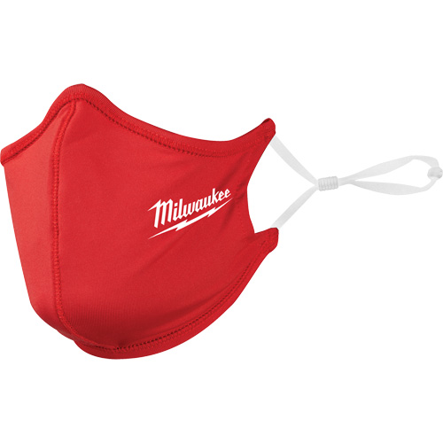 2-Layer Face Mask, Nylon/Polyester/Spandex, Red Maritime Industrial Rubber
