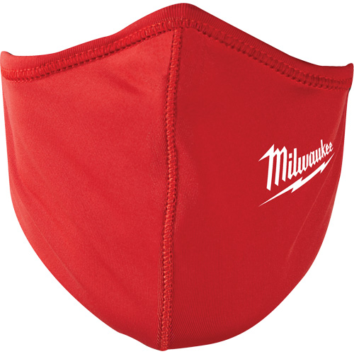 2-Layer Face Mask, Nylon/Polyester/Spandex, Red Maritime Industrial Rubber