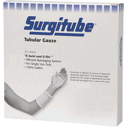 Gaze tubulaire Surgitube, Rouleau, 65-1/2' lo x 1-1/2" la, Dispositif m&eacute;dical Non m&eacute;dical Maritime Industrial Rubber