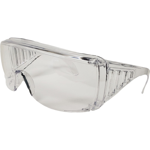 Eccospec Safety Glasses, Clear Lens, Meets/Exceeds CSA Z94.3 Maritime Industrial Rubber