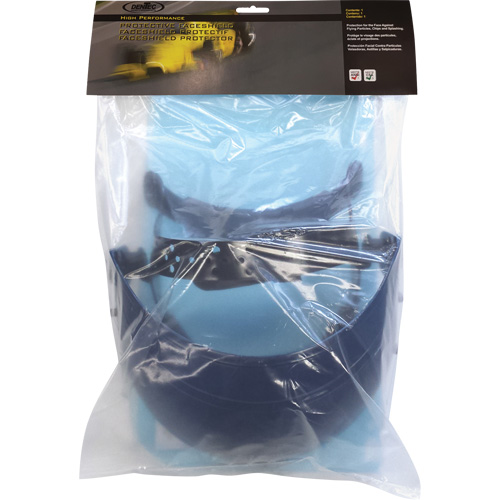 Valuguard Faceshield, Polyester, Ratchet Suspension Maritime Industrial Rubber