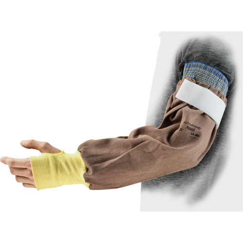 ActivArmr&reg; 59-406 Welding Sleeve, 22" L, Brown Maritime Industrial Rubber
