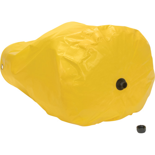 Pipe Leak Diverter, 1.5' L x 1.5' W, HDPE Maritime Industrial Rubber