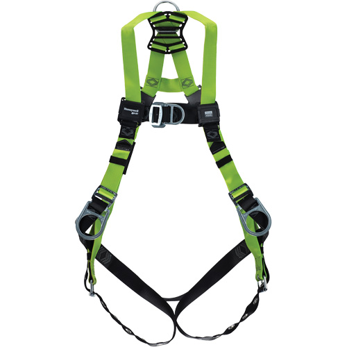 Miller&reg; H500 Industry Standard Full Body Harness, CSA Certified, Class ADLP, 420 lbs. Cap. Maritime Industrial Rubber