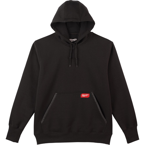 Heavy-Duty Pullover Hoodie, Men's, Small, Black Maritime Industrial Rubber