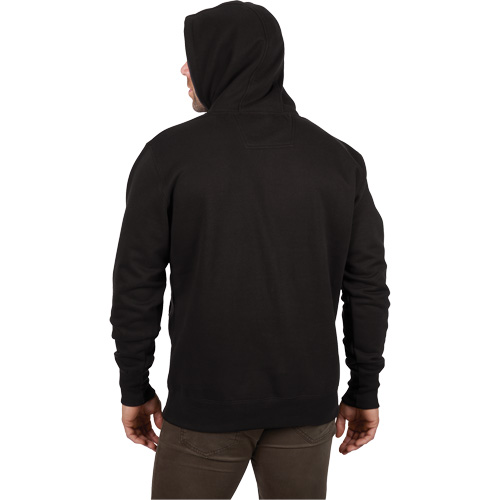 Heavy-Duty Pullover Hoodie, Men's, Small, Black Maritime Industrial Rubber