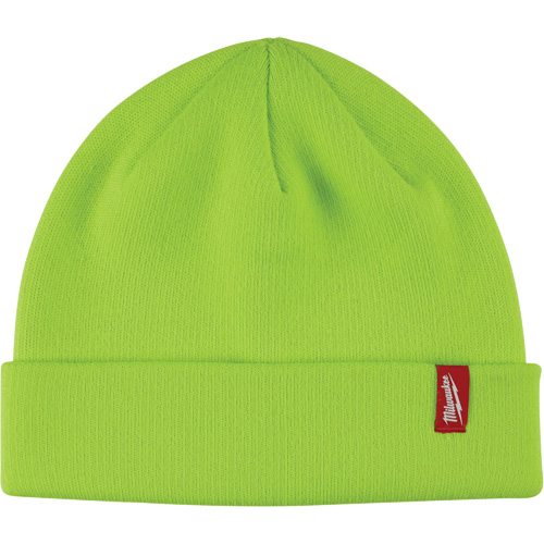 Tuque &agrave; revers haute visibilit&eacute;, Taille unique, Vert Maritime Industrial Rubber