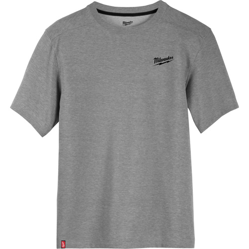 T-shirt de travail hybride, Hommes, Petit, Gris Maritime Industrial Rubber