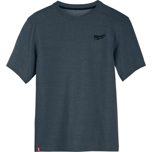 T-shirt de travail hybride, Hommes, Petit, Bleu Maritime Industrial Rubber