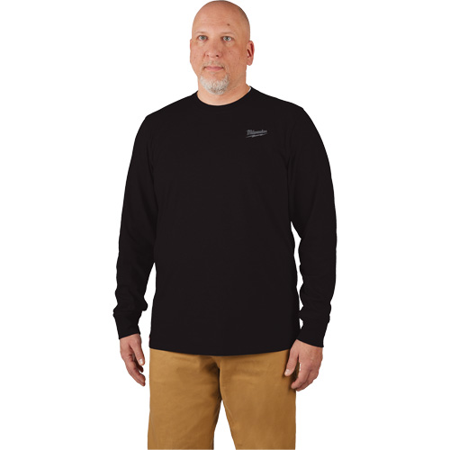 T-shirt de travail hybride, Hommes, Petit, Noir Maritime Industrial Rubber