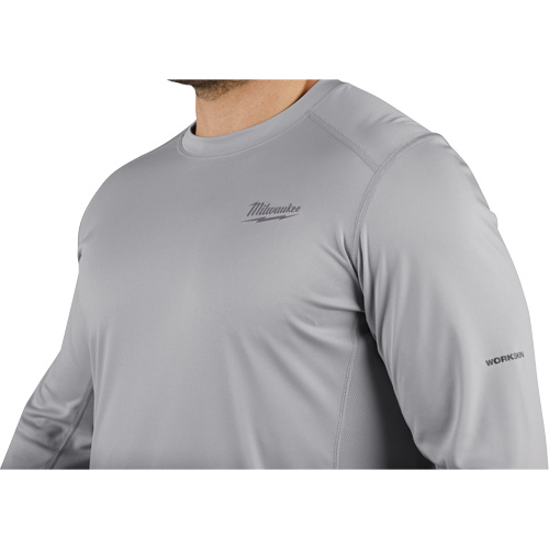 Workskin Lightweight Shirt, Men's, Small, Grey Maritime Industrial Rubber