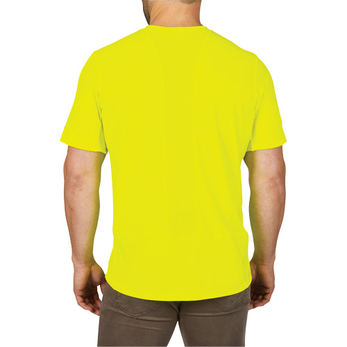 Chandail l&eacute;ger &agrave; haute visibilit&eacute; Workskin, Hommes, Petit, Jaune Maritime Industrial Rubber
