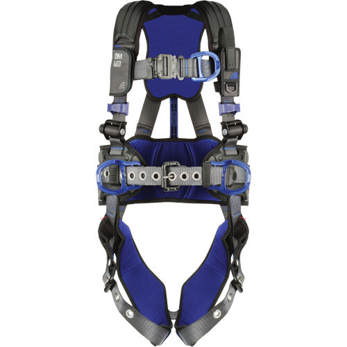 Harnais de s&eacute;curit&eacute; confortable pour la construction ExoFit X300, Certifi&eacute;e CSA, Classe ALP, Petit, Cap. 310 lb Maritime Industrial Rubber