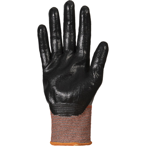 Coated Gloves, Size 5, 21 Gauge, Nitrile Coated, TenActiv Shell, ASTM ANSI Level A9 Maritime Industrial Rubber