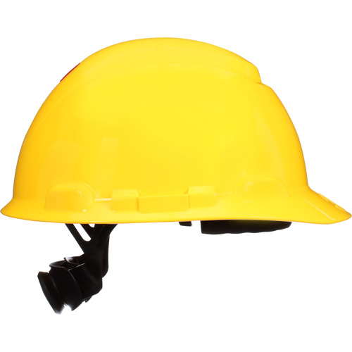 SecureFit H-Series Hardhat, Meets CSA Type 1, Ratchet Suspension, Non-Vented Maritime Industrial Rubber