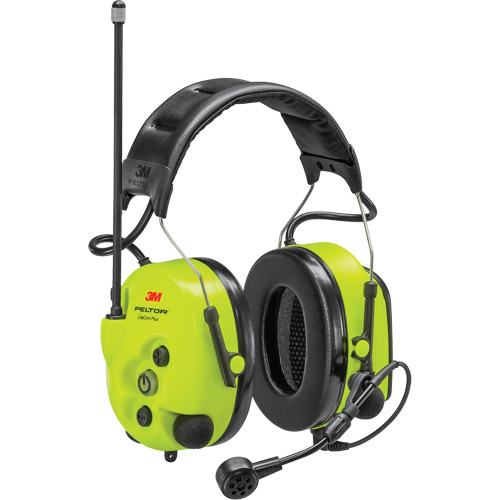 Peltor LiteCom Plus Headset, Headband Style Maritime Industrial Rubber