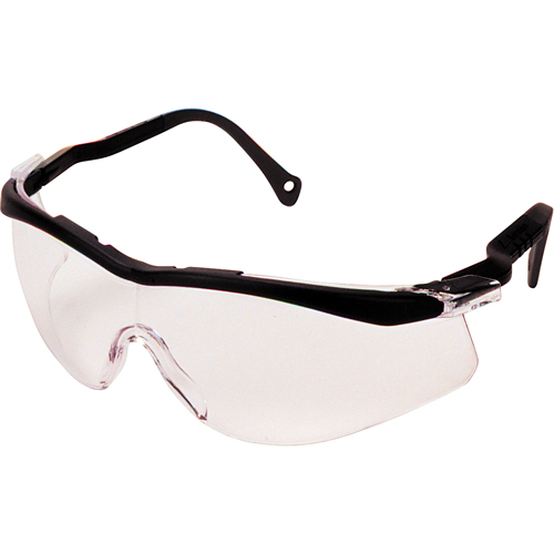 North&reg; The Edge Safety Glasses, Clear Lens, Anti-Fog/Anti-Scratch, Meets/Exceeds CSA Z94.3 Maritime Industrial Rubber
