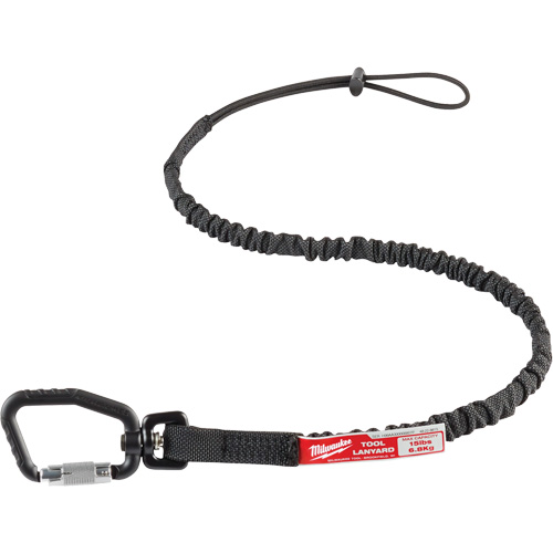 Longe verrouillable pour outils, Tendeur, Mousqueton/boucle Maritime Industrial Rubber