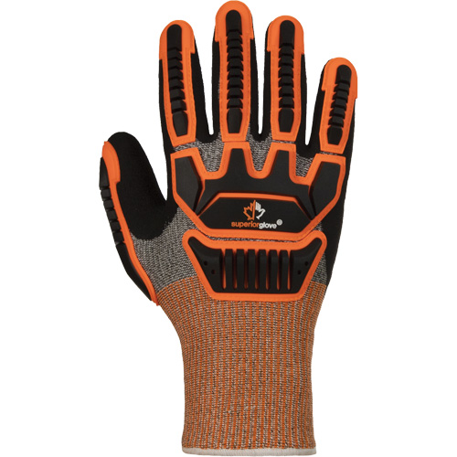 TenActiv STXWPNVB Waterproof Gloves, 7, Synthetic Palm, Knit Wrist Cuff Maritime Industrial Rubber