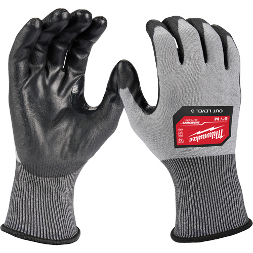 High Dexterity Gloves, Size X-Large, 18 Gauge, Polyurethane Coated, Polyethylene Shell, ANSI/ISEA 105 Level 4 Maritime Industrial Rubber