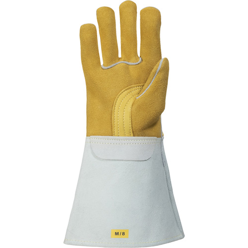 Gants de soudage TIG, Cuir fleur de d'&eacute;lan, Taille Petit Maritime Industrial Rubber