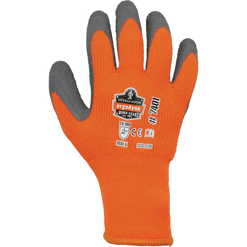 ProFlex 7401 Coated Lightweight Winter Work Gloves, Medium, Latex Coating, 10 Gauge Maritime Industrial Rubber