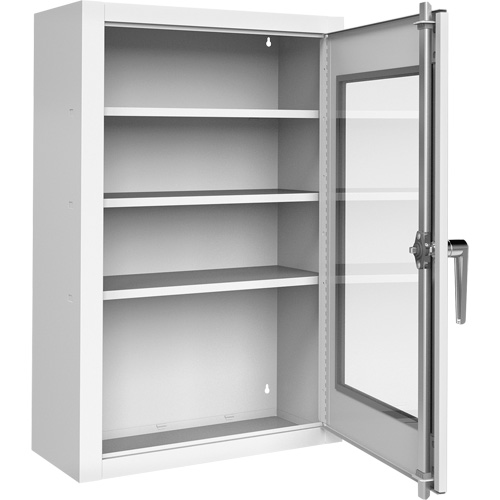 Lockable Medicine Cabinet with Plexiglas Door Maritime Industrial Rubber