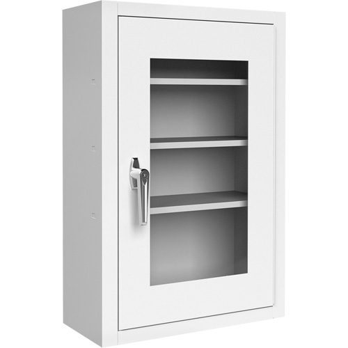 Lockable Medicine Cabinet with Plexiglas Door Maritime Industrial Rubber