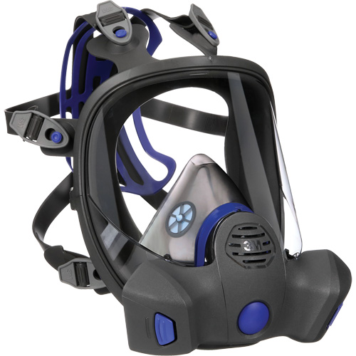 Respirateur r&eacute;utilisable &agrave; masque complet s&eacute;rie FF-800 Secure Click, Petit Maritime Industrial Rubber