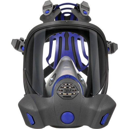 Respirateur r&eacute;utilisable &agrave; masque complet s&eacute;rie FF-800 Secure Click, Grand Maritime Industrial Rubber
