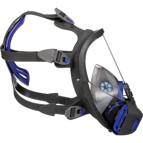 Respirateur r&eacute;utilisable &agrave; masque complet s&eacute;rie FF-800 Secure Click, Grand Maritime Industrial Rubber