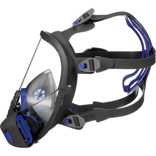 Respirateur r&eacute;utilisable &agrave; masque complet s&eacute;rie FF-800 Secure Click, Grand Maritime Industrial Rubber