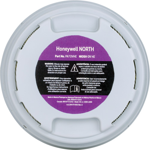 HEPA Filter Cartridge, Organic Vapour Maritime Industrial Rubber
