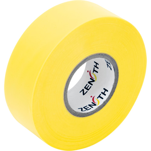 Ruban pour signalisation, 1,1875" la x 164' lo, Jaune fluorescent Maritime Industrial Rubber