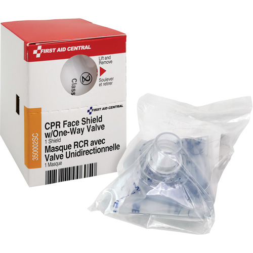 Recharge de visi&egrave;re RCR avec soupape unidirectionnelle SmartCompliance, Masque &agrave; usage unique, Classe 2 Maritime Industrial Rubber