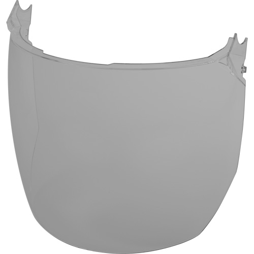 Lentilles de remplacement d&eacute;cran facial, Polycarbonate, Teinte Grise/fum&eacute;e Maritime Industrial Rubber