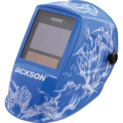 Casque auto-obscurcissant haut de gamme Reapers n Roses Maritime Industrial Rubber