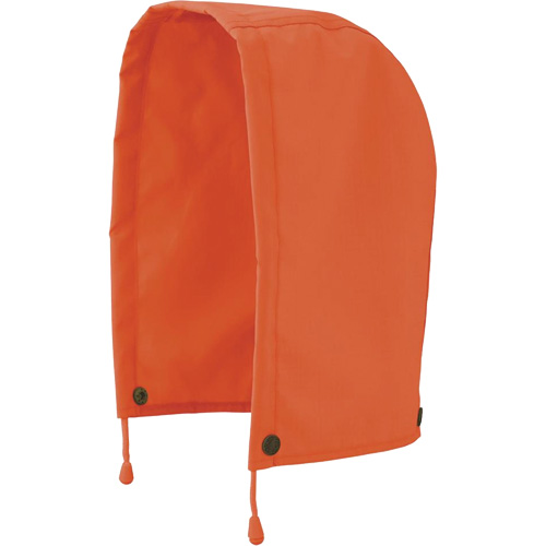 5400H Capuchon de veste de s&eacute;curit&eacute; imperm&eacute;able 300D Trilobal antid&eacute;chirure, Orange haute visibilit&eacute;, Polyester Maritime Industrial Rubber