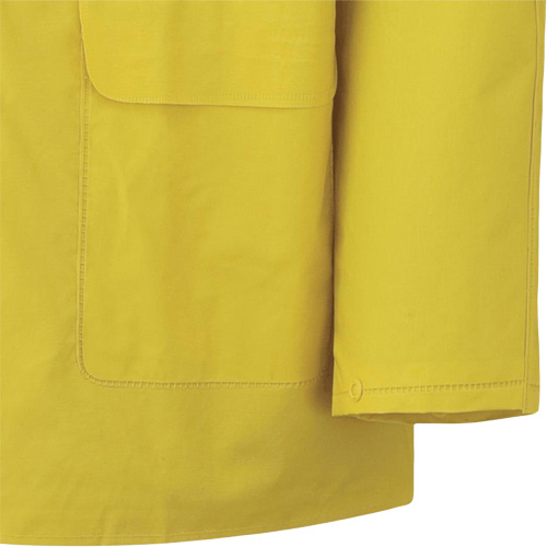 577J Veste imperm&eacute;able, Polyester/PVC, Petit, Jaune Maritime Industrial Rubber