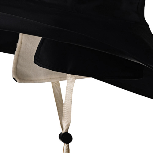 D5050 Chapeau Sou'wester traditionnel noir Dry King, Petit, Noir, Caoutchouc Maritime Industrial Rubber