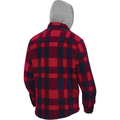 415RB Quilted Hooded Shirt, Men's, Small, Multi-Colour Maritime Industrial Rubber