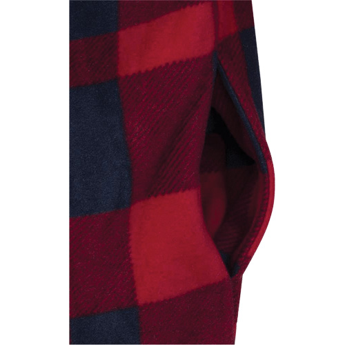 415RB Quilted Hooded Shirt, Men's, Small, Multi-Colour Maritime Industrial Rubber