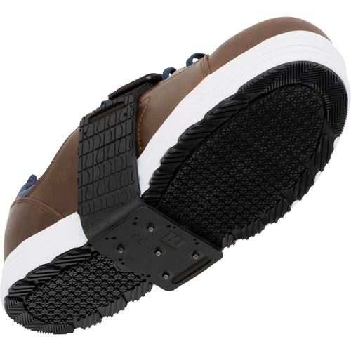 Slim Profile Ice Cleat, Tungsten Carbide, Stud Traction, One Size Maritime Industrial Rubber