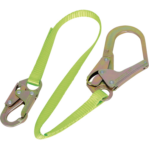 LAN-3402-6 Webbing Restraint Lanyard, 1 Legs, 6', CSA Class B Maritime Industrial Rubber