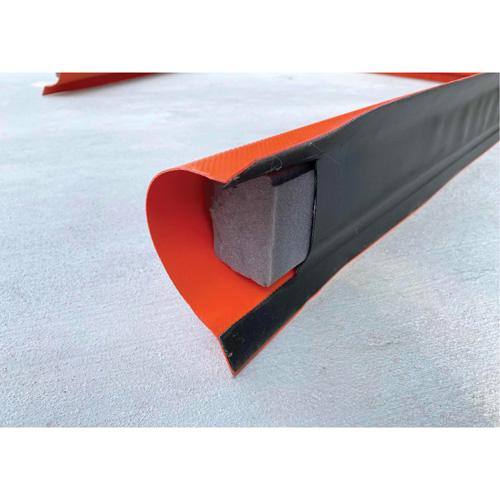Ultra-Berm Builder&reg; Plus with Mounting Strips & Anchors Maritime Industrial Rubber