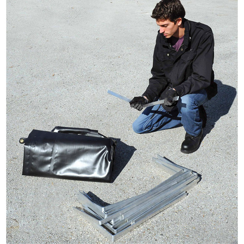 Ultra-275 Containment Sump&reg; Flexible Fuel Tank Container with Drain, 102" L x 48" W, 400 US gal. Capacity Maritime Industrial Rubber